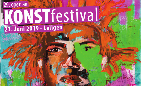Art-Transmitter auf internationalem Kunst-Open Air in den Ardennen